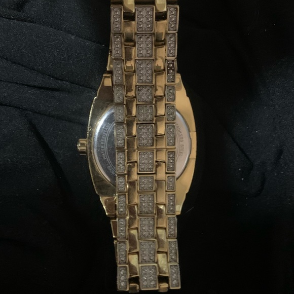 Bulova Phantom Crystal Watch Gold and Silver - Picture 9 of 11